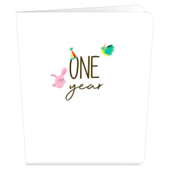 Lovepop Kids|Playpop Card™: 1st Birthday Balloons