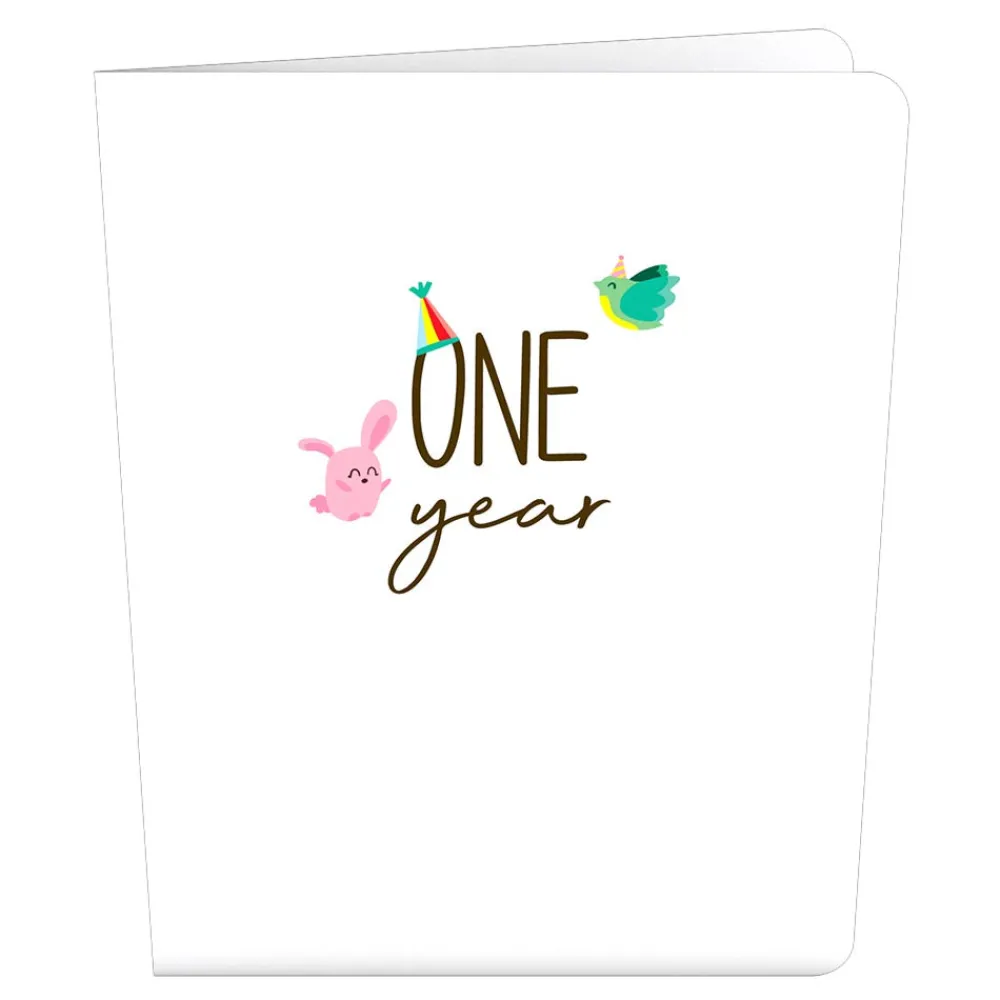 Lovepop Kids|Playpop Card™: 1st Birthday Balloons