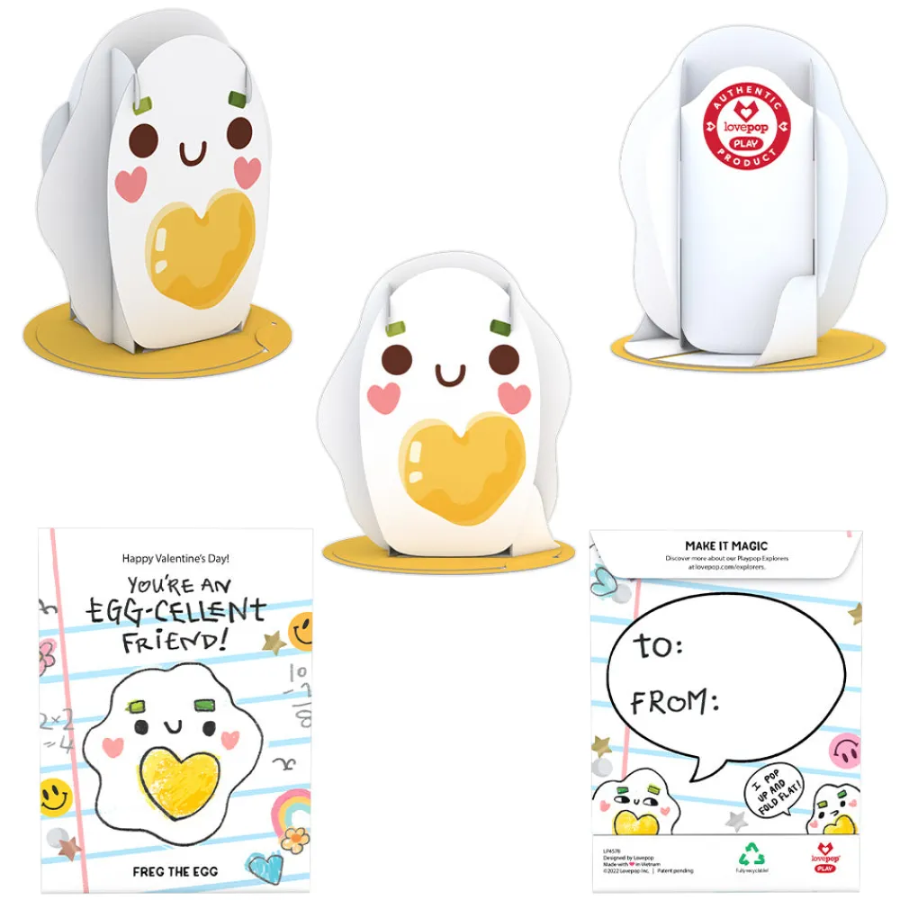 Lovepop Valentine'S Day 2/14|Kids|Playpop Explorers™: Assorted Valentine's for Kids 8-Pack