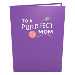 Lovepop Greeting Cards|Mother'S Day 5/11|Purrfect Mom Mother's Day Cat Pop-Up Card