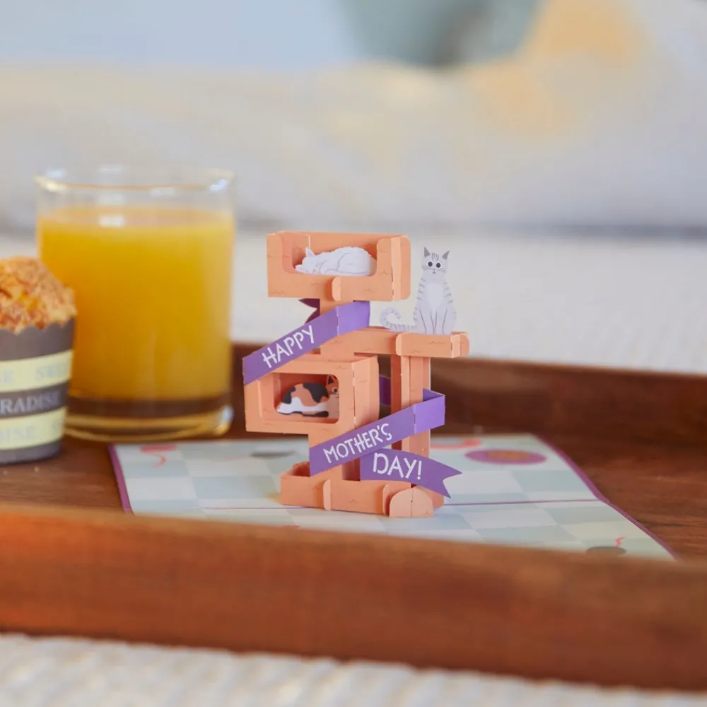 Lovepop Greeting Cards|Mother'S Day 5/11|Purrfect Mom Mother's Day Cat Pop-Up Card