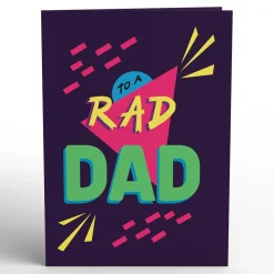 Lovepop Father'S Day 6/15|Dad|Rad Dad Father's Day Pop-Up Card
