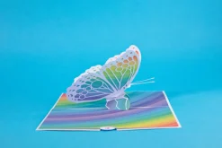 Lovepop Greeting Cards|Birthday|Rainbow Butterfly Pop-Up Card