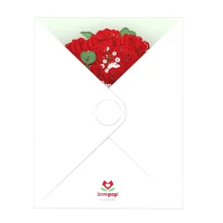 Lovepop Pop-Up Bouquets|Anniversary|Red Rose Bouquet