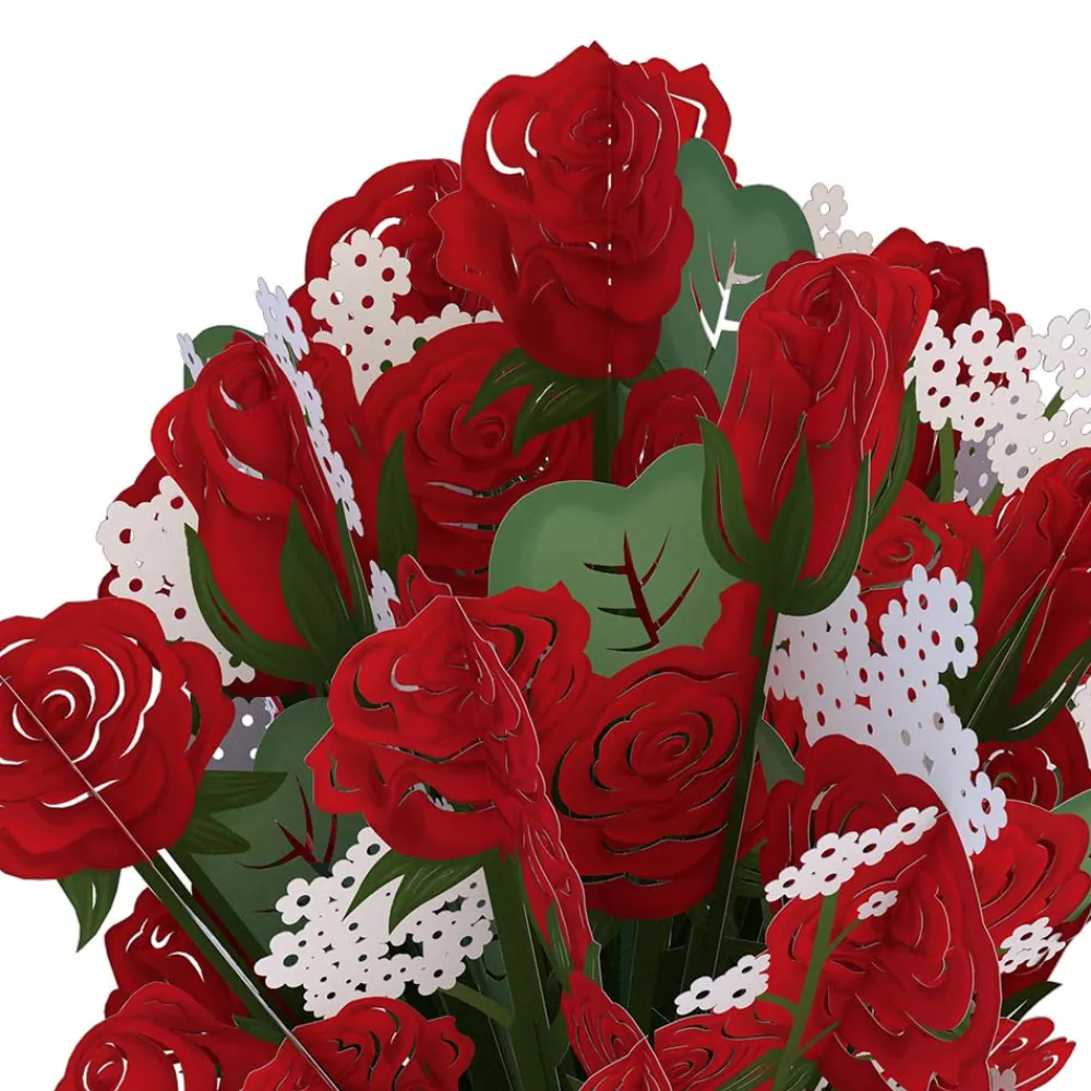 Lovepop Pop-Up Bouquets|Anniversary|Red Rose Grand Bouquet