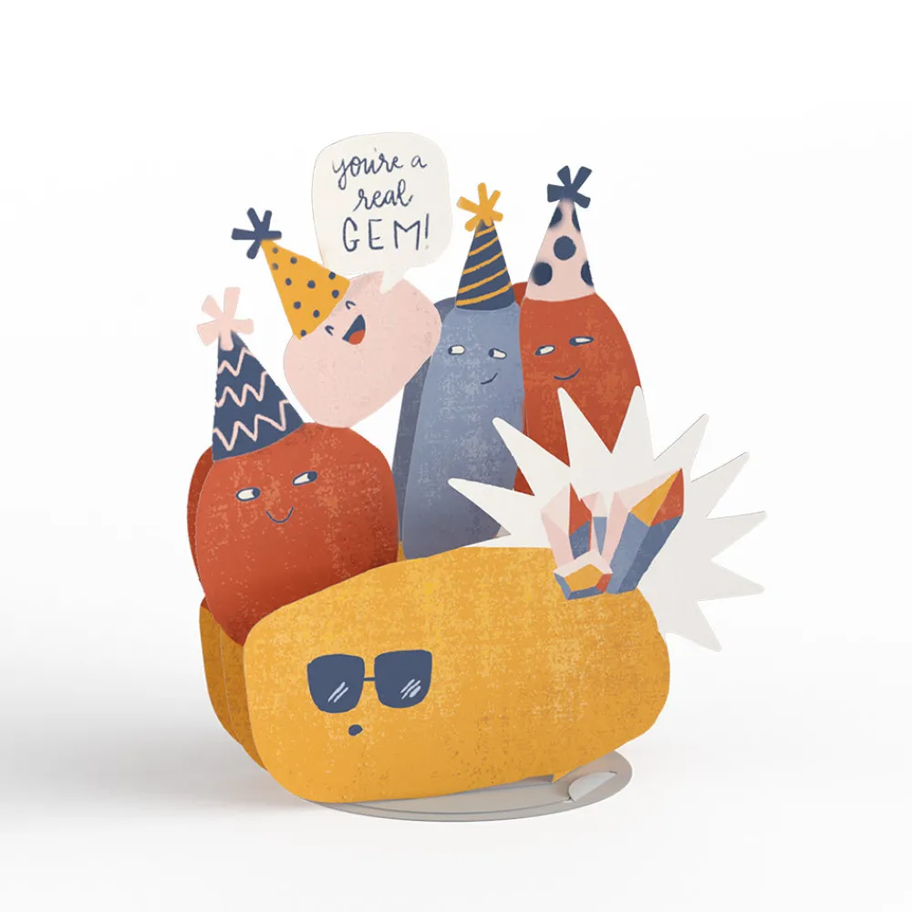 Lovepop Greeting Cards|Birthday|Rockbottom Birthday: PopPals™ Card