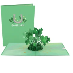 Lovepop Greeting Cards|St. Patrick'S Day 3/17|Saint Patrick's Day Lucky Clover Pop-Up Card