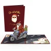 Lovepop Greeting Cards|Christmas 12/25|Santa Biker Pop-Up Card