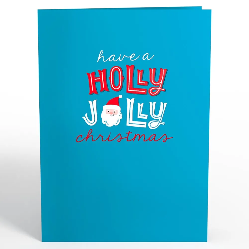 Lovepop Greeting Cards|Christmas 12/25|Santa Decorating a Christmas Tree Pop-Up Card