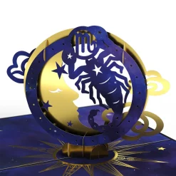 Lovepop Birthday|Her|Scorpio Zodiac Birthday Pop-Up Card
