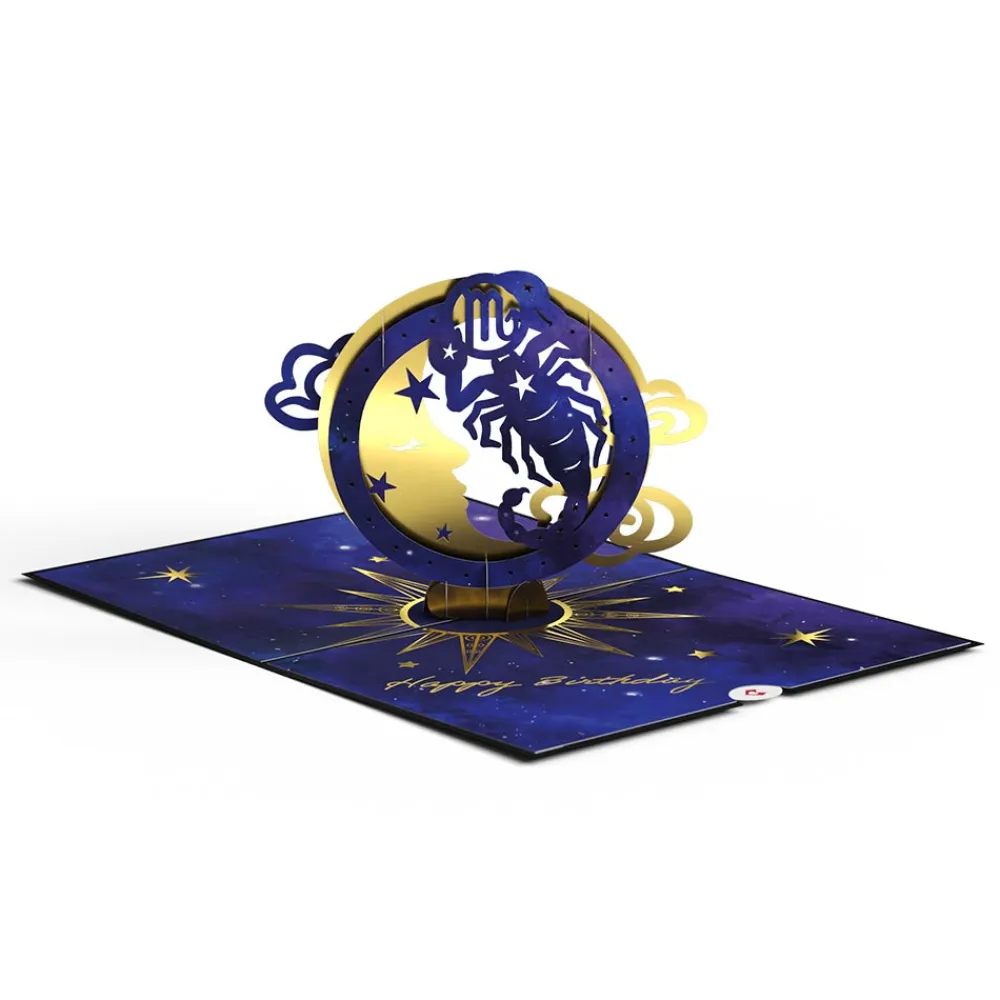 Lovepop Birthday|Her|Scorpio Zodiac Birthday Pop-Up Card