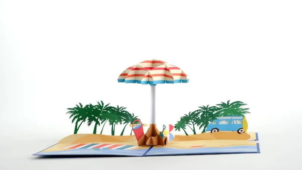 Lovepop Just Because|Retirement|Sea You Later Pop-Up Card