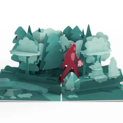 Lovepop Valentine'S Day 2/14|Searching for a Valentine Like You Bigfoot Pop-Up Card