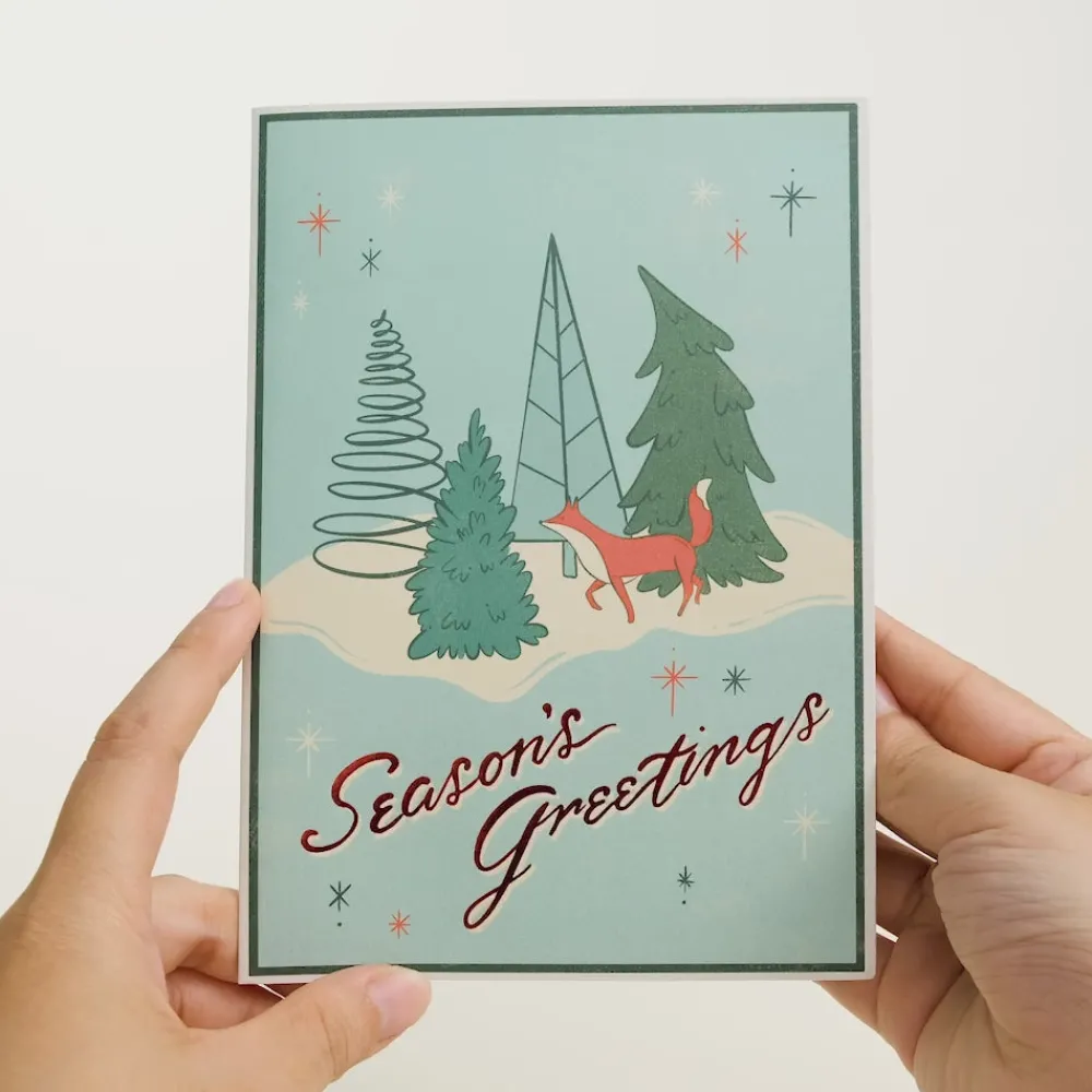 Lovepop Greeting Cards|Christmas 12/25|Season's Greetings Snowman Pop-Up Card