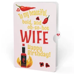 Lovepop Birthday|Her|Send Noods Spicy Birthday Pop-Up Card and Sentiment Set for Wife