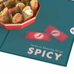 Lovepop Greeting Cards|Anniversary|Send Noods Spicy Pop-Up Card