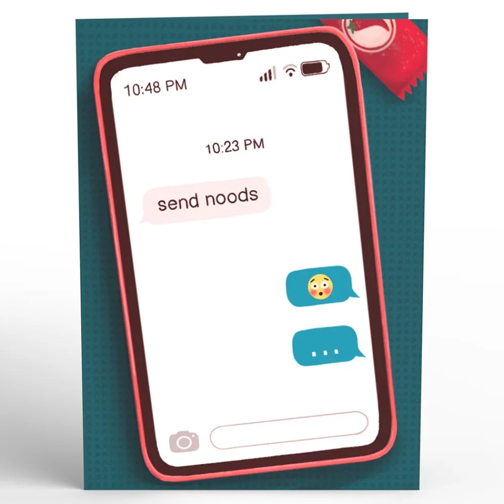 Lovepop Greeting Cards|Anniversary|Send Noods Spicy Pop-Up Card