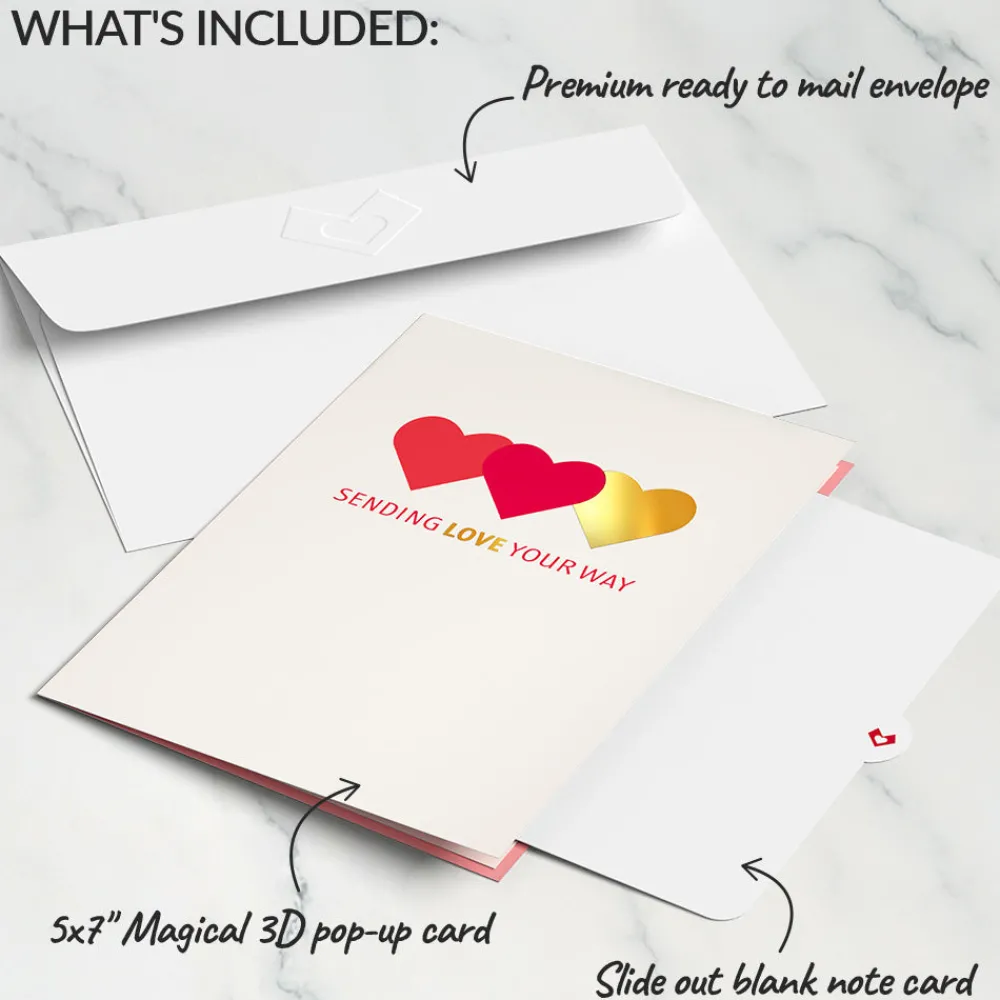 Lovepop Greeting Cards|Valentine'S Day 2/14|Sending Love Valentine's Day Pop-Up Card