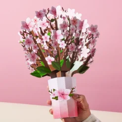 Lovepop Pop-Up Bouquets|Card & Gift Bundles|Sending Sunshine Cardinal Suncatcher Card & Pop-Up Bouquet Bundle