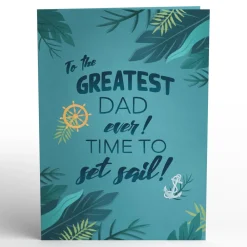 Lovepop Father'S Day 6/15|Dad|Set Sail Father’s Day Pop-Up Card