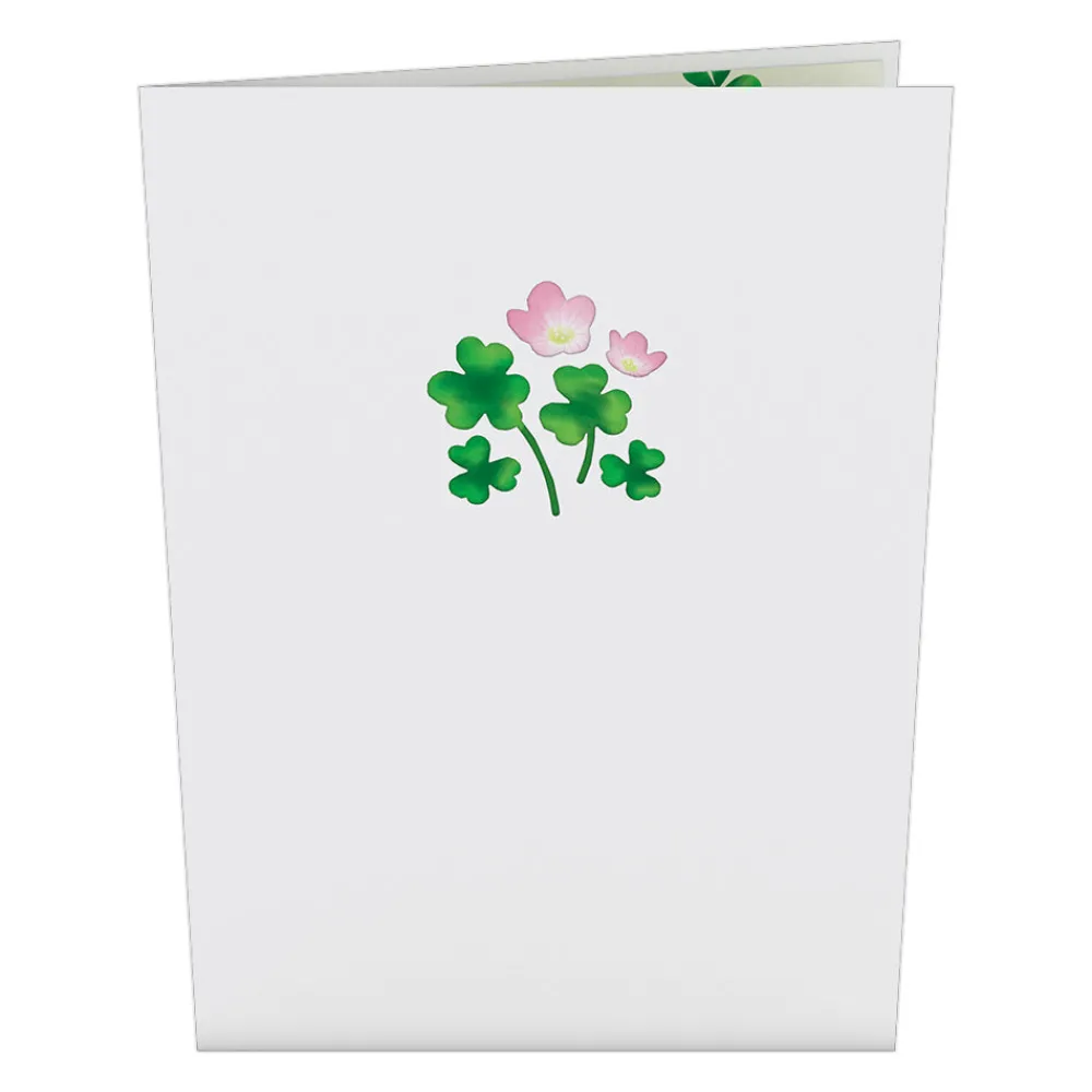 Lovepop Greeting Cards|St. Patrick'S Day 3/17|Shamrock Basket St. Patrick's Day Pop-Up Card