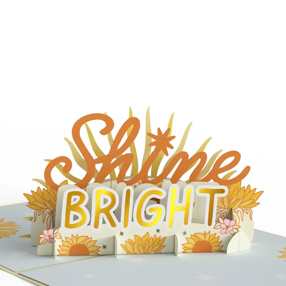 Lovepop Greeting Cards|Congratulations|Shine Bright Pop-Up Card