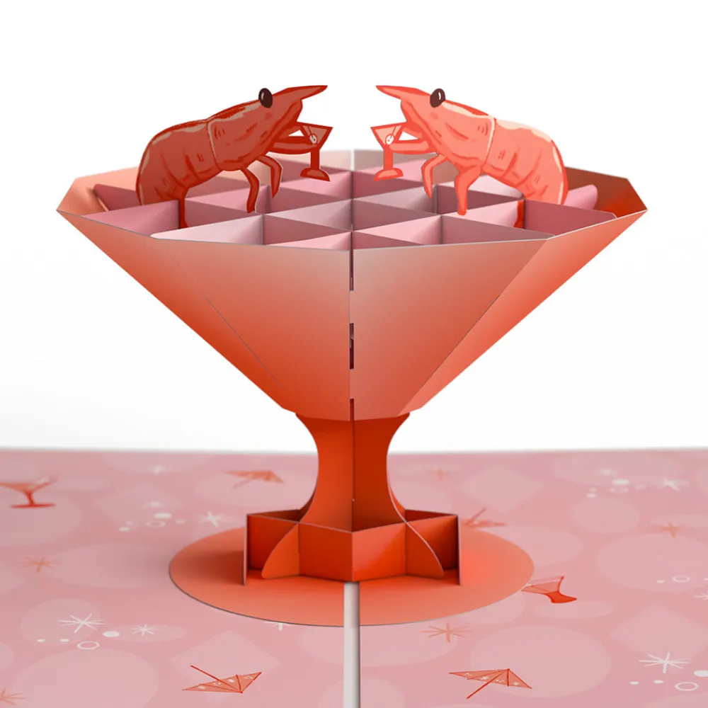 Lovepop Greeting Cards|Valentine'S Day 2/14|Shrimply the Best Valentine Pop-Up Card