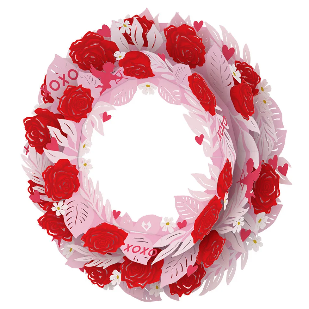 Lovepop Card & Gift Bundles|Decor|Spectacular Galentine’s Pop-Up Card & Cupid’s Valentine Wreath Bundle