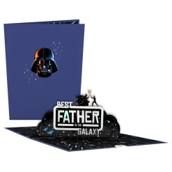 Lovepop Father'S Day 6/15|Dad|Star Wars™ Darth Vader™ Best Father Pop-Up Card