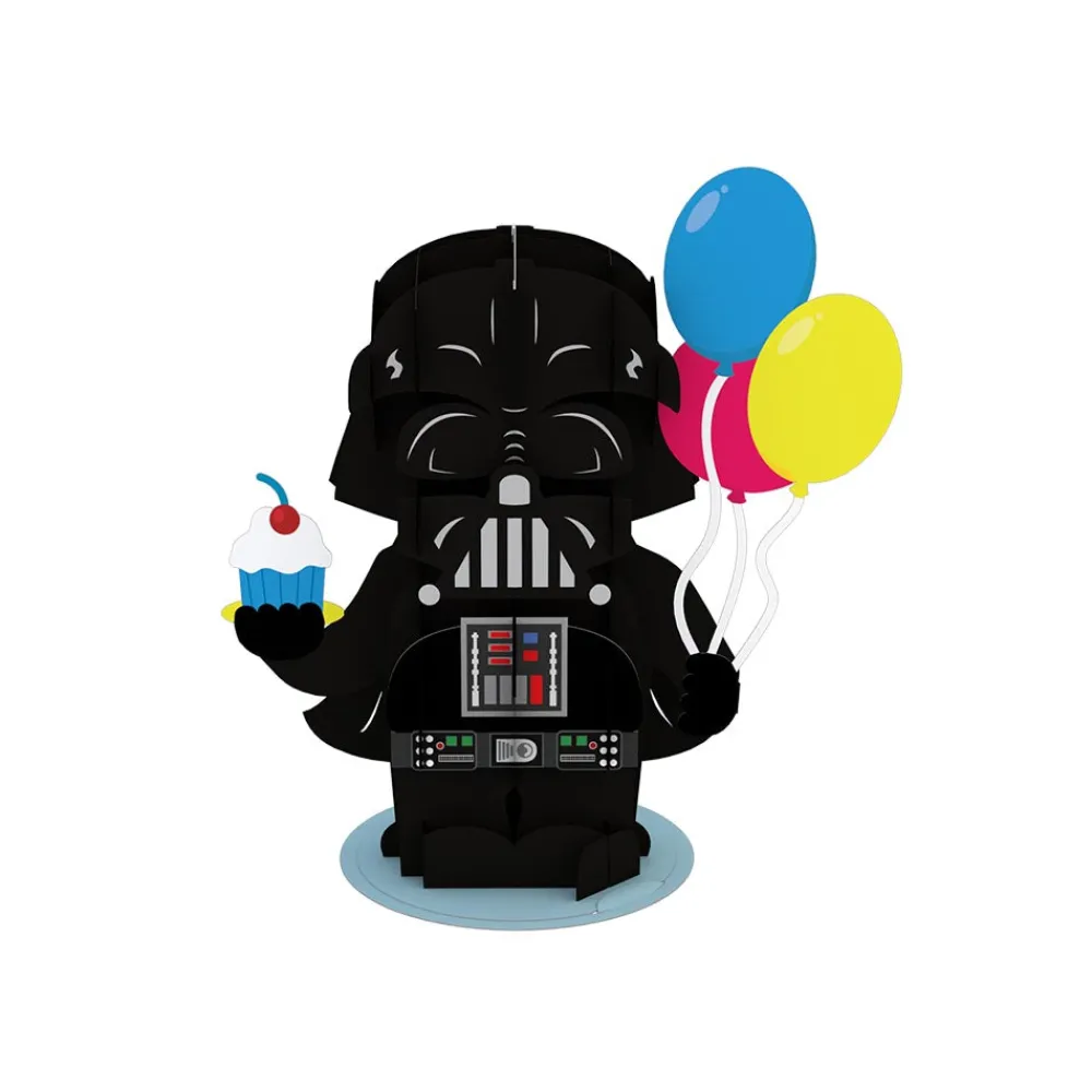 Lovepop Birthday|Star Wars|Star Wars™ Darth Vader™ Birthday Card with Pop-Up Gift