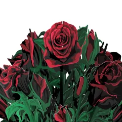 Lovepop Pop-Up Bouquets|Card & Gift Bundles|Star Wars™ Darth Vader™ Birthday Pop-Up Card & Flower Buds Bouquet Bundle