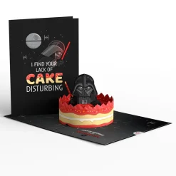 Lovepop Pop-Up Bouquets|Card & Gift Bundles|Star Wars™ Darth Vader™ Birthday Pop-Up Card & Flower Buds Bouquet Bundle