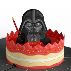Lovepop Pop-Up Bouquets|Card & Gift Bundles|Star Wars™ Darth Vader™ Birthday Pop-Up Card & Flower Buds Bouquet Bundle