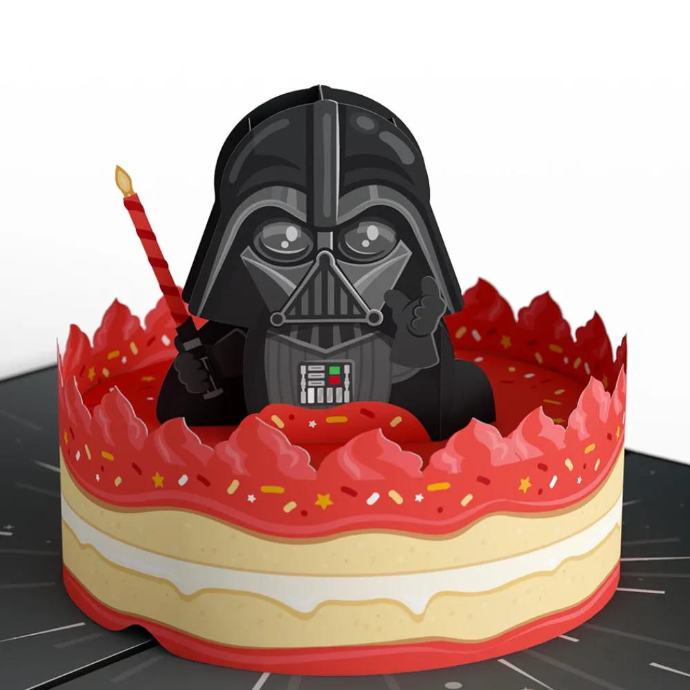 Lovepop Pop-Up Bouquets|Card & Gift Bundles|Star Wars™ Darth Vader™ Birthday Pop-Up Card & Flower Buds Bouquet Bundle