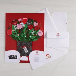 Lovepop Pop-Up Bouquets|Anniversary|Star Wars™ Darth Vader™ Galactic Love Bouquet