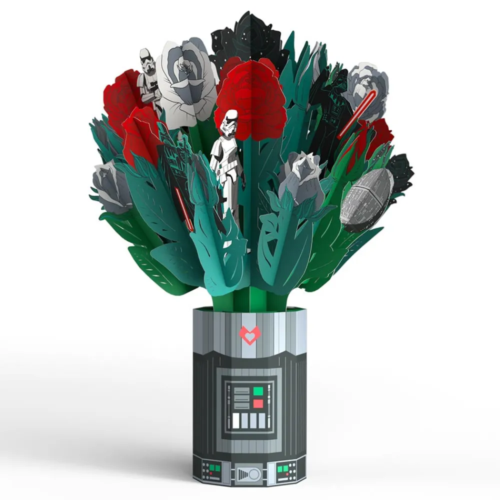 Lovepop Pop-Up Bouquets|Card & Gift Bundles|Star Wars™ Darth Vader™ Take My Breath Away Valentine Bundle