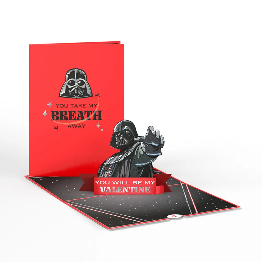 Lovepop Pop-Up Bouquets|Card & Gift Bundles|Star Wars™ Darth Vader™ Take My Breath Away Valentine Bundle