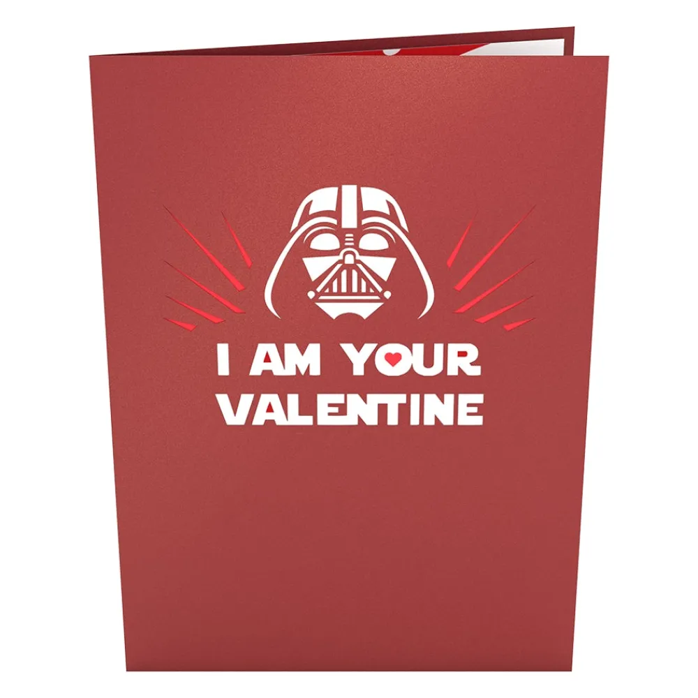 Lovepop Pop-Up Bouquets|Card & Gift Bundles|Star Wars™ Darth Vader™ Valentine Bundle