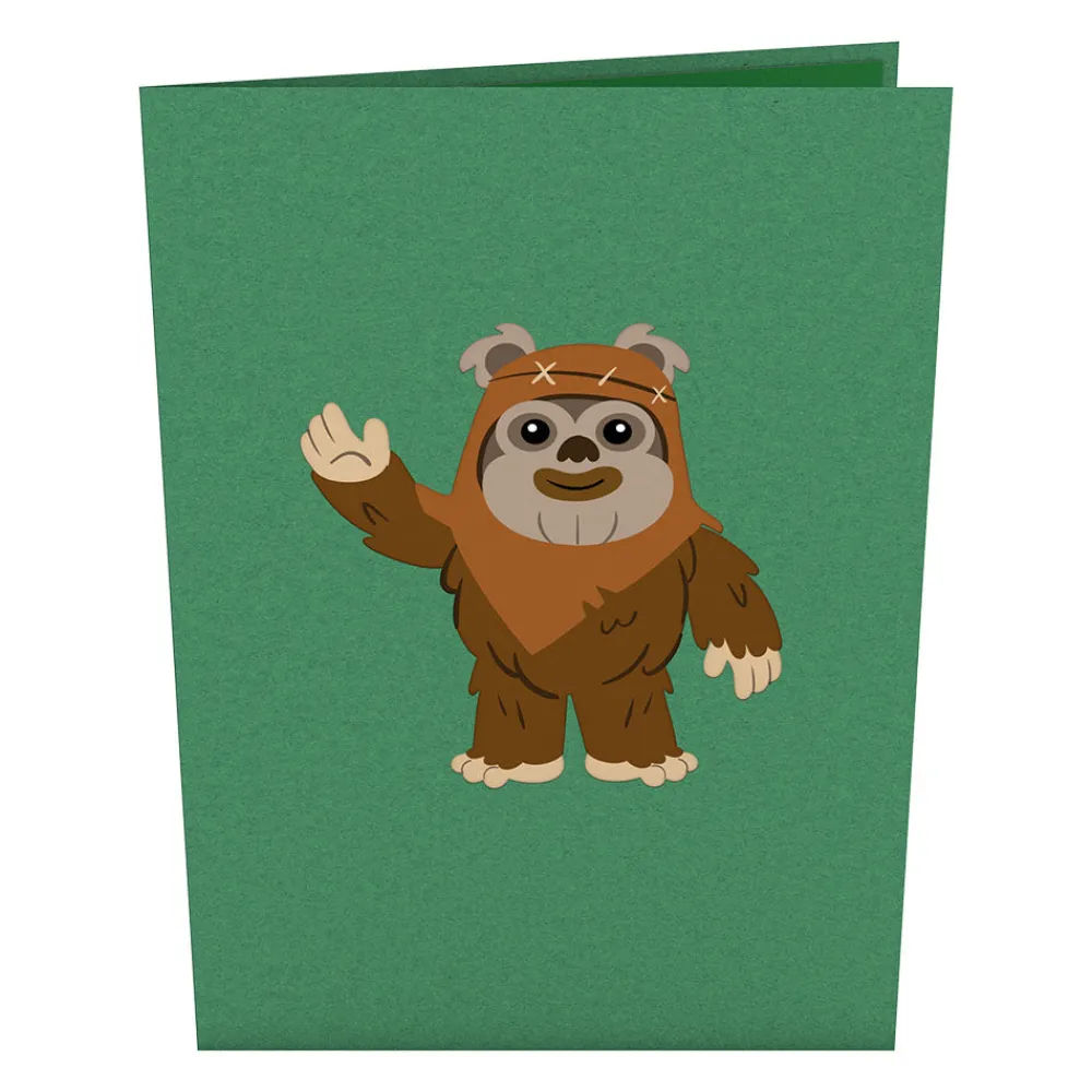 Lovepop Birthday|Dad|Star Wars Ewok Village Pop-Up Card