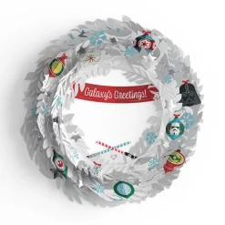 Lovepop Decor|Christmas 12/25|Star Wars™ Galaxy's Greetings Wreath