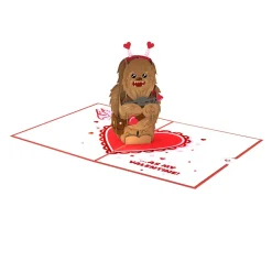 Lovepop Valentine'S Day 2/14|Kids|Star Wars™ I Chews You Valentine Pop-Up Card