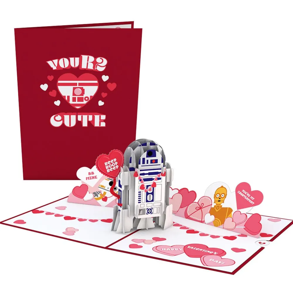 Lovepop Valentine'S Day 2/14|Kids|Star Wars™ R2-D2™ Valentine Pop-Up Card