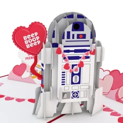 Lovepop Valentine'S Day 2/14|Kids|Star Wars™ R2-D2™ Valentine Pop-Up Card