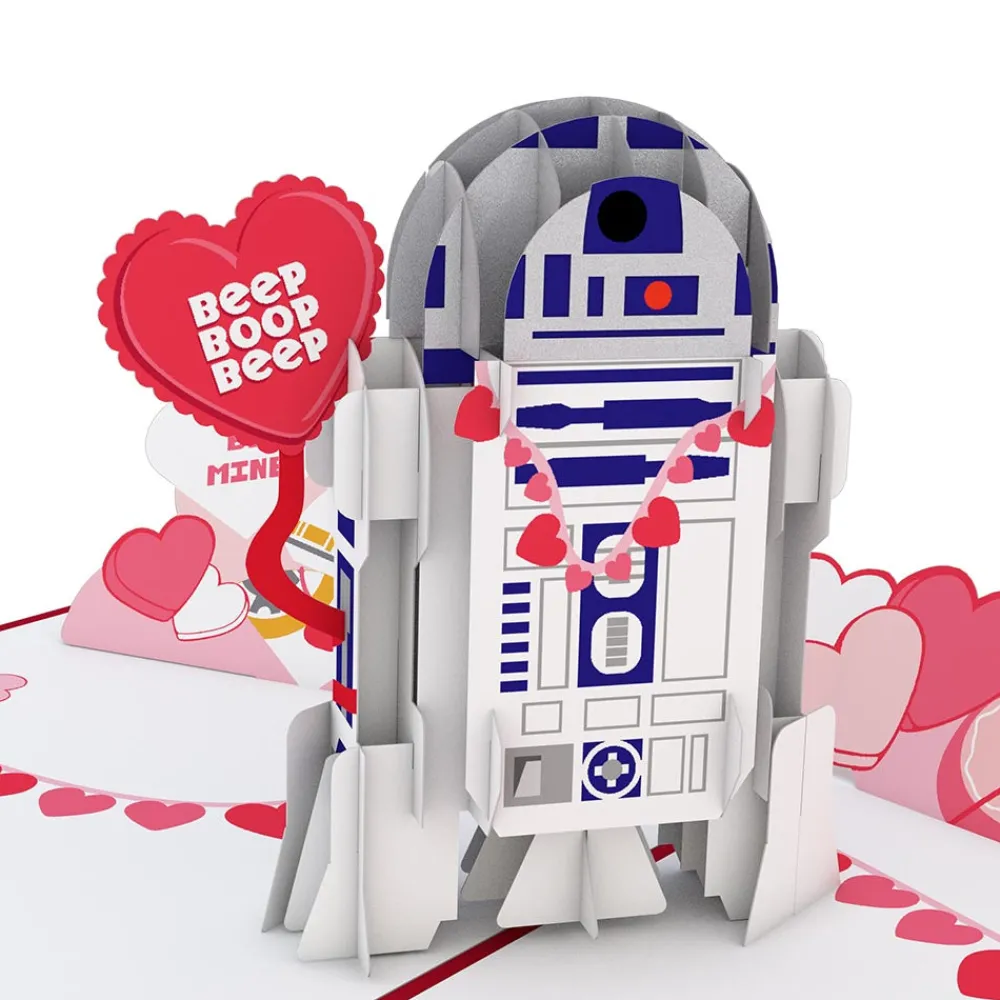 Lovepop Valentine'S Day 2/14|Kids|Star Wars™ R2-D2™ Valentine Pop-Up Card
