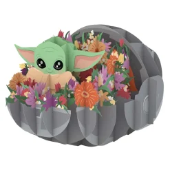 Lovepop Decor|Just Because|Star Wars™ The Mandalorian™ Floral Grogu™ Giant Pop-Up Gift