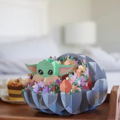 Lovepop Decor|Just Because|Star Wars™ The Mandalorian™ Floral Grogu™ Giant Pop-Up Gift