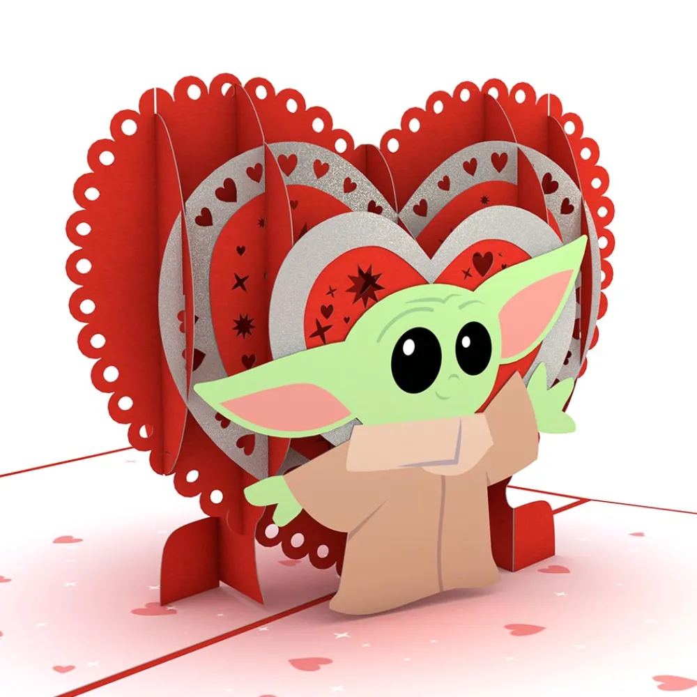Lovepop Valentine'S Day 2/14|Kids|Star Wars™ The Mandalorian™ The Child: Valentine's Way Pop-Up Card