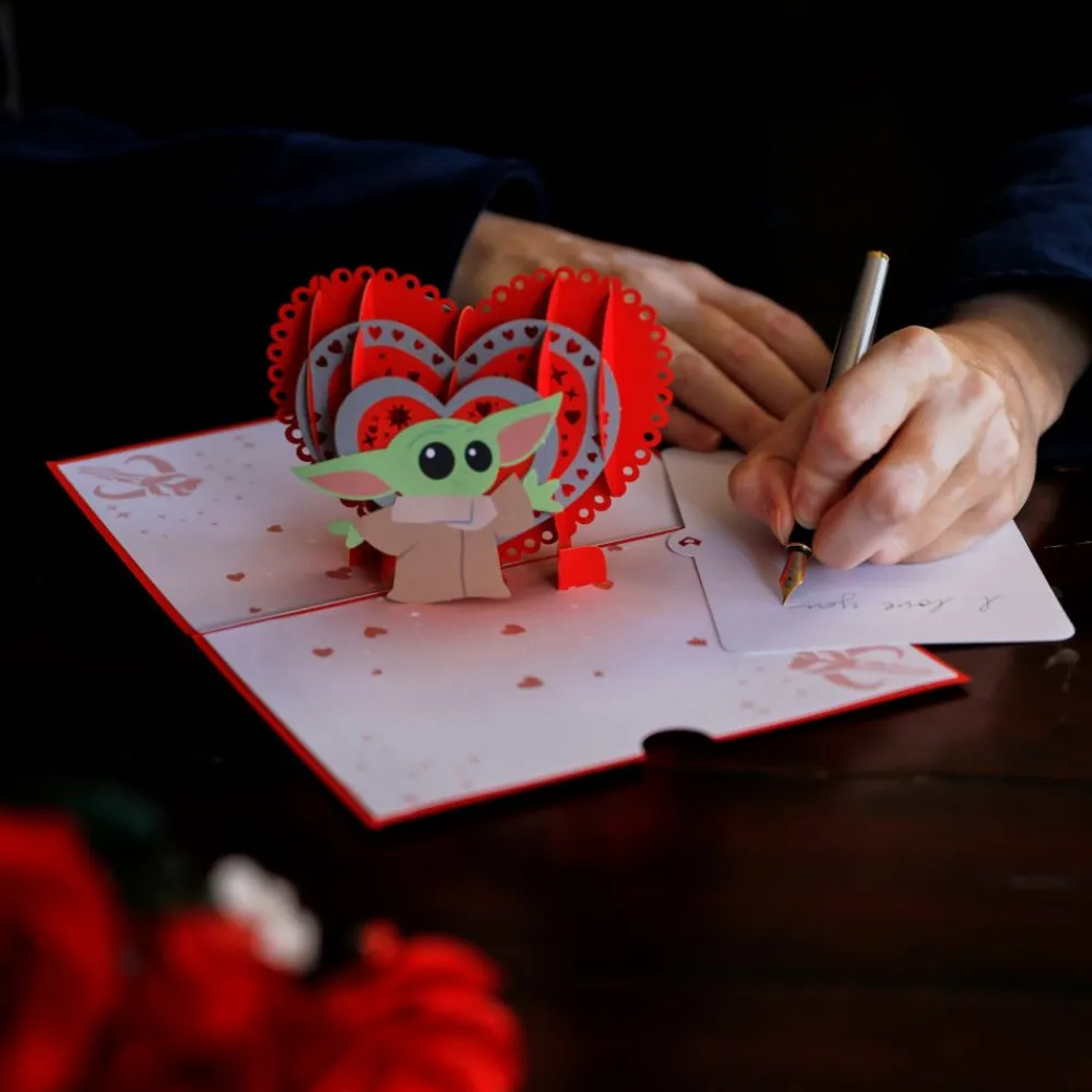 Lovepop Valentine'S Day 2/14|Kids|Star Wars™ The Mandalorian™ The Child: Valentine's Way Pop-Up Card