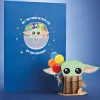 Lovepop Birthday|Kids|Star Wars™ The Mandalorian™ Grogu™ Birthday Card with Pop-Up Gift