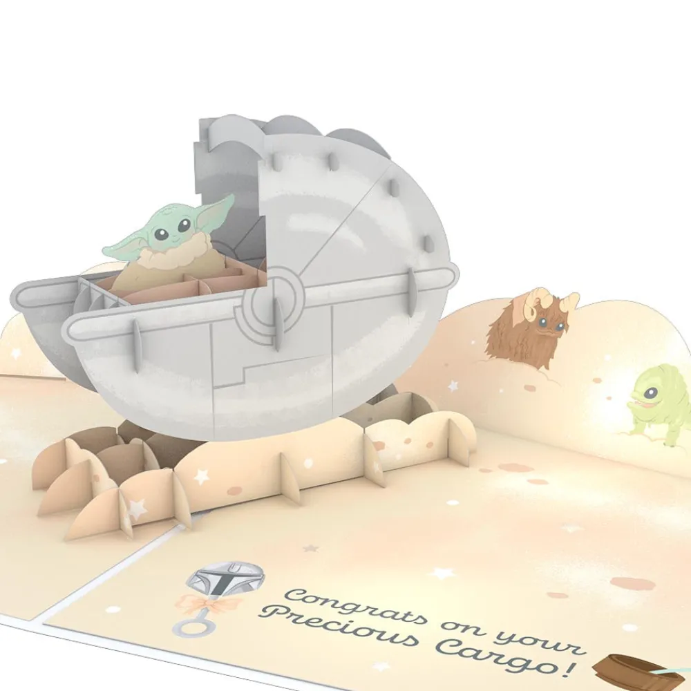 Lovepop Baby|Star Wars|Star Wars™ The Mandalorian™ Precious Cargo Pop-Up Card